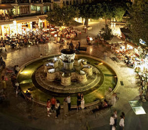 Lions Square at Night